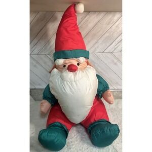 Midwestern Home Products Santa Claus Nylon Plush Stuffed Christmas